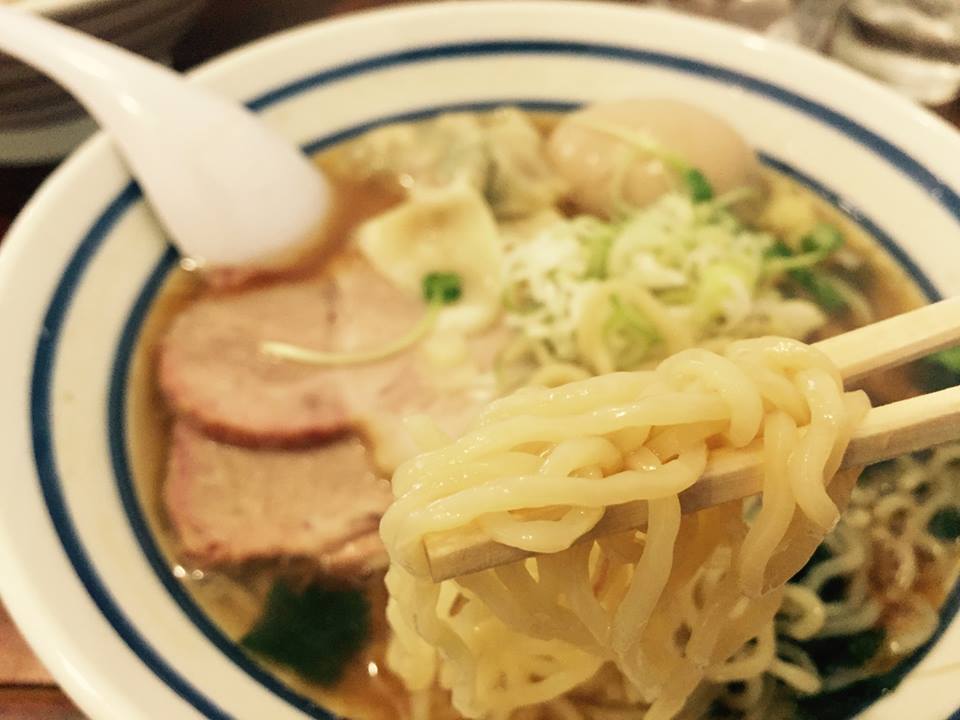 [館山]波音食堂の生姜醤油ラーメンなるものを食べてみた。