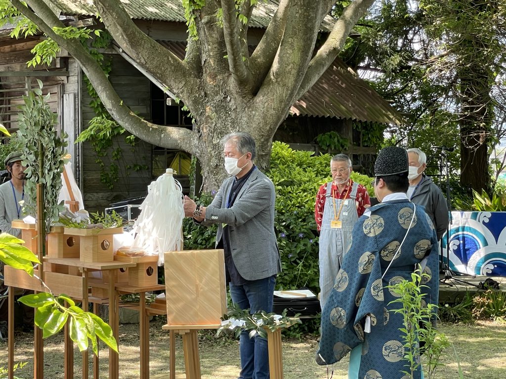 麦刈り前の予祝