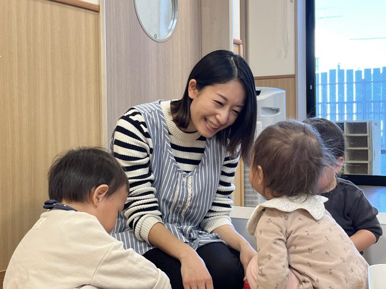 寄り添った保育
