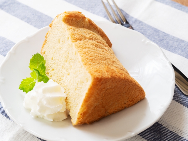 米油（こめ油）を使ったシフォンケーキ