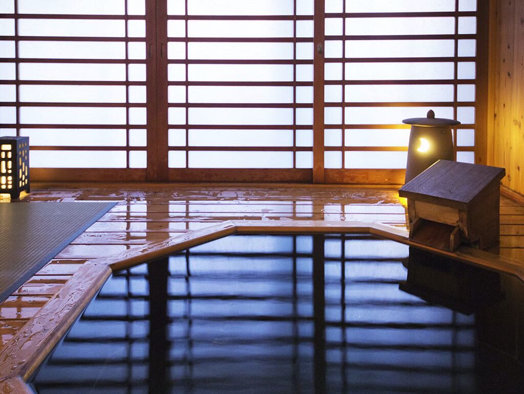 割烹旅館 清都の温泉
