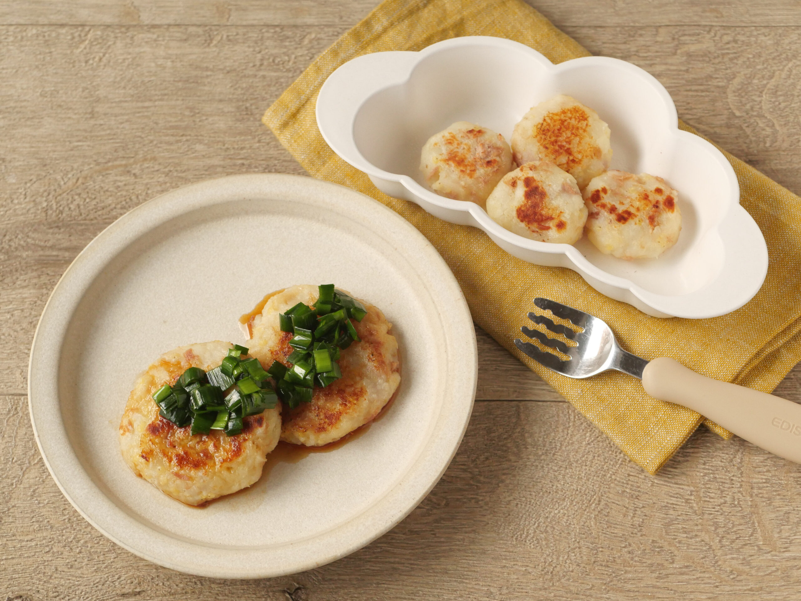 じゃがいもの雑穀おやき